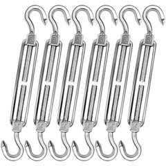 YOFIT 6 Inch Turnbuckle Kit with 6 stainless steel pieces