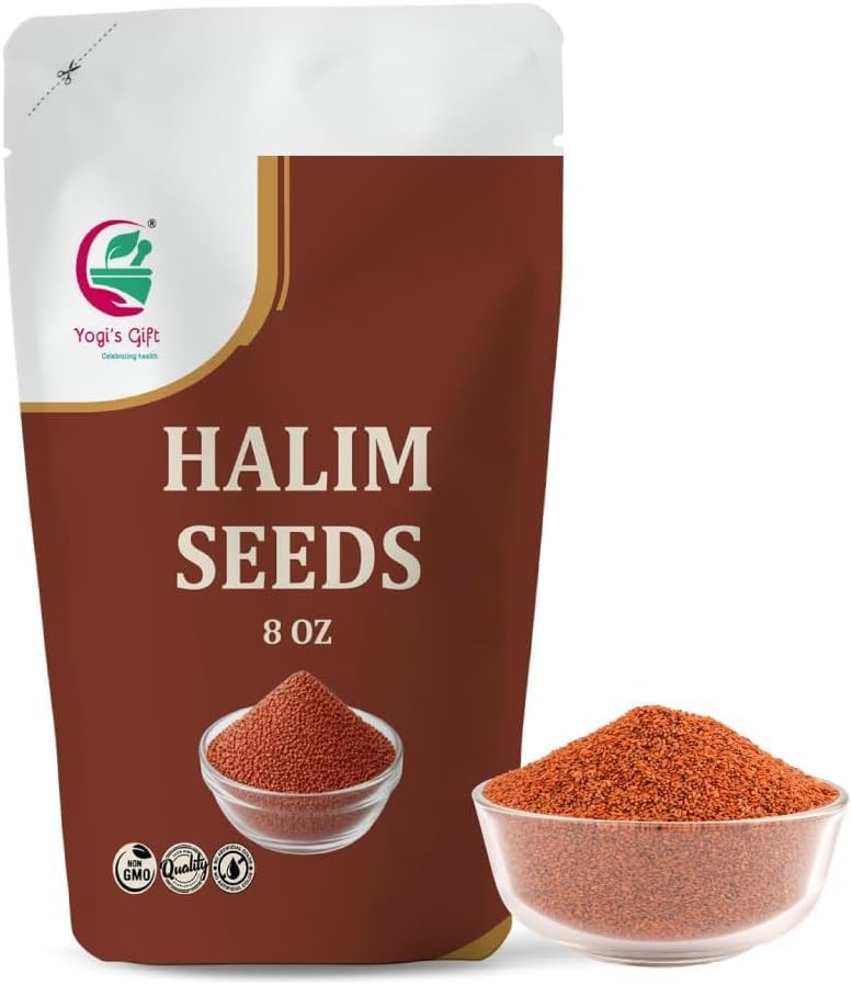 YOGI’S GIFT Halim Seeds 8 oz front view