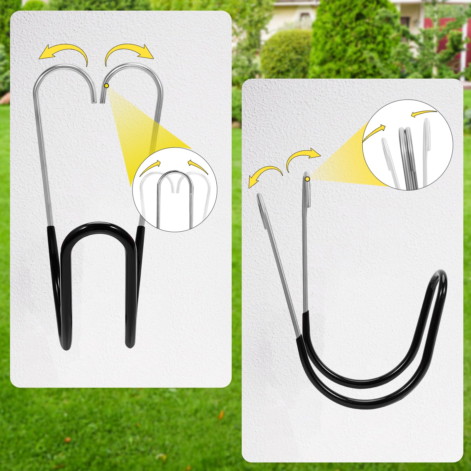 Yoniccal Garden Hose Holder product packaging