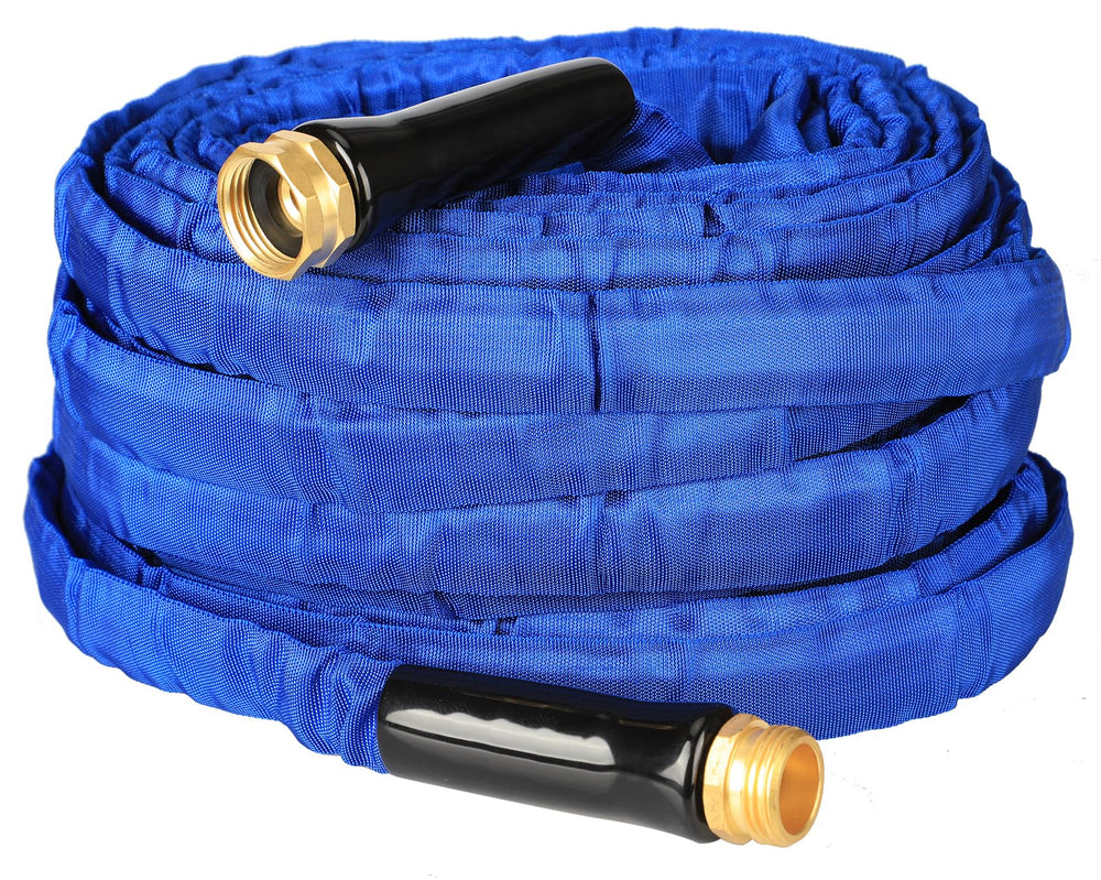 YOTOO Garden Hose 75 FT blue model with brass fittings