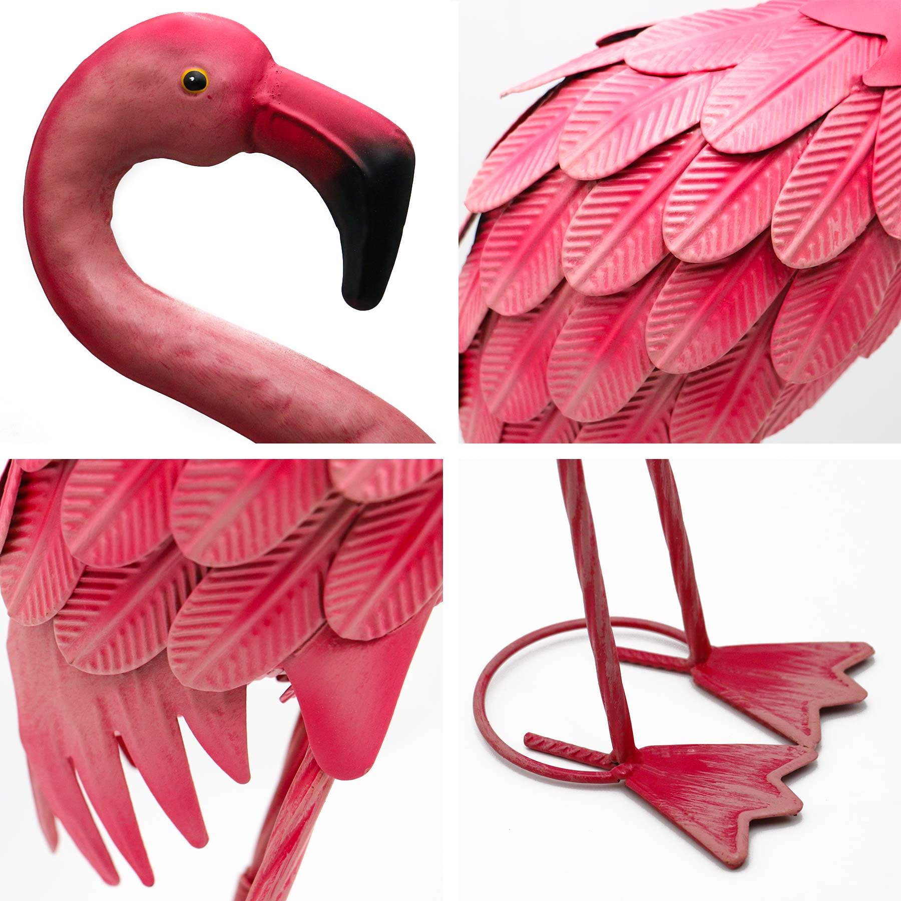 YOUKI Flamingo Statues on a lawn