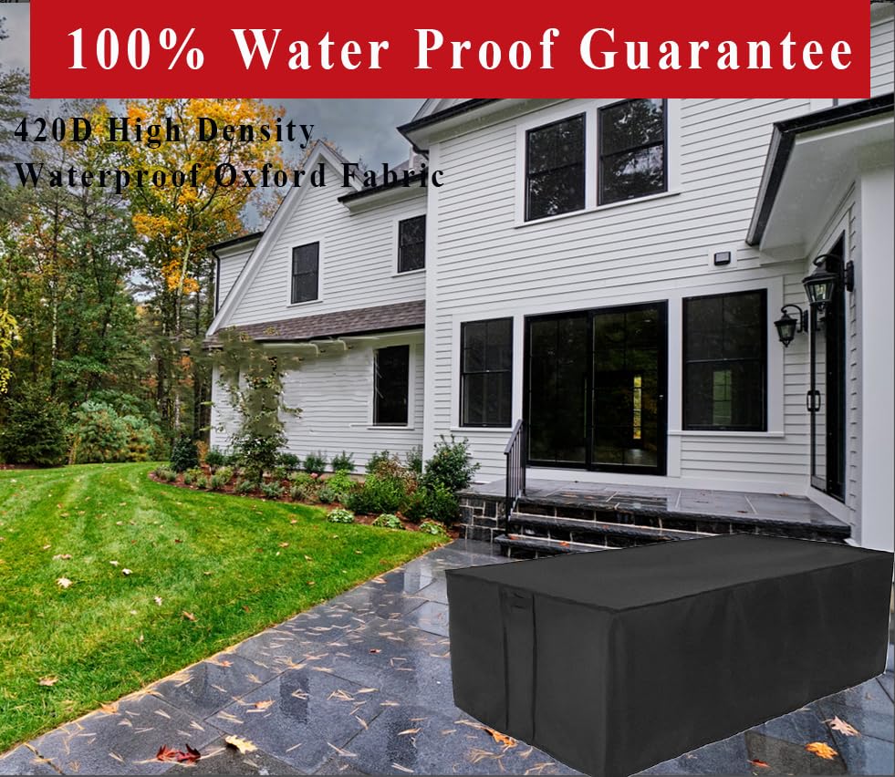 Youlvy Rectangular Fire Pit Cover air vent detail