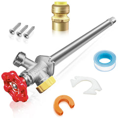 Young Dance 12-inch frost-free sillcock outdoor faucet front view