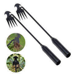 Young4us Garden Weed Puller Tool 4-Tine front view
