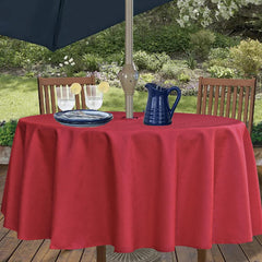 youngseahome outdoor tablecloth on patio table