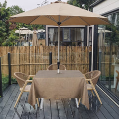youngseahome Outdoor Tablecloth zipper detail