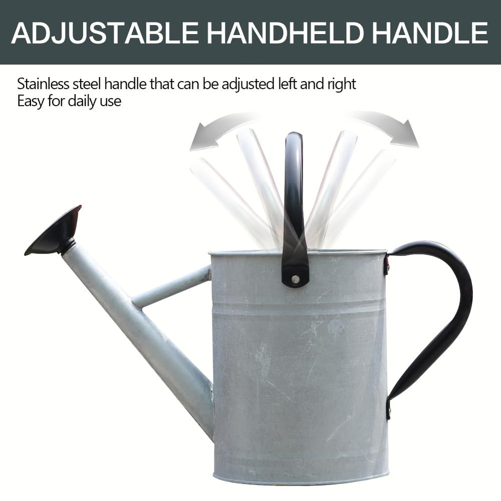 yourjoy Metal Watering Can in a garden setting