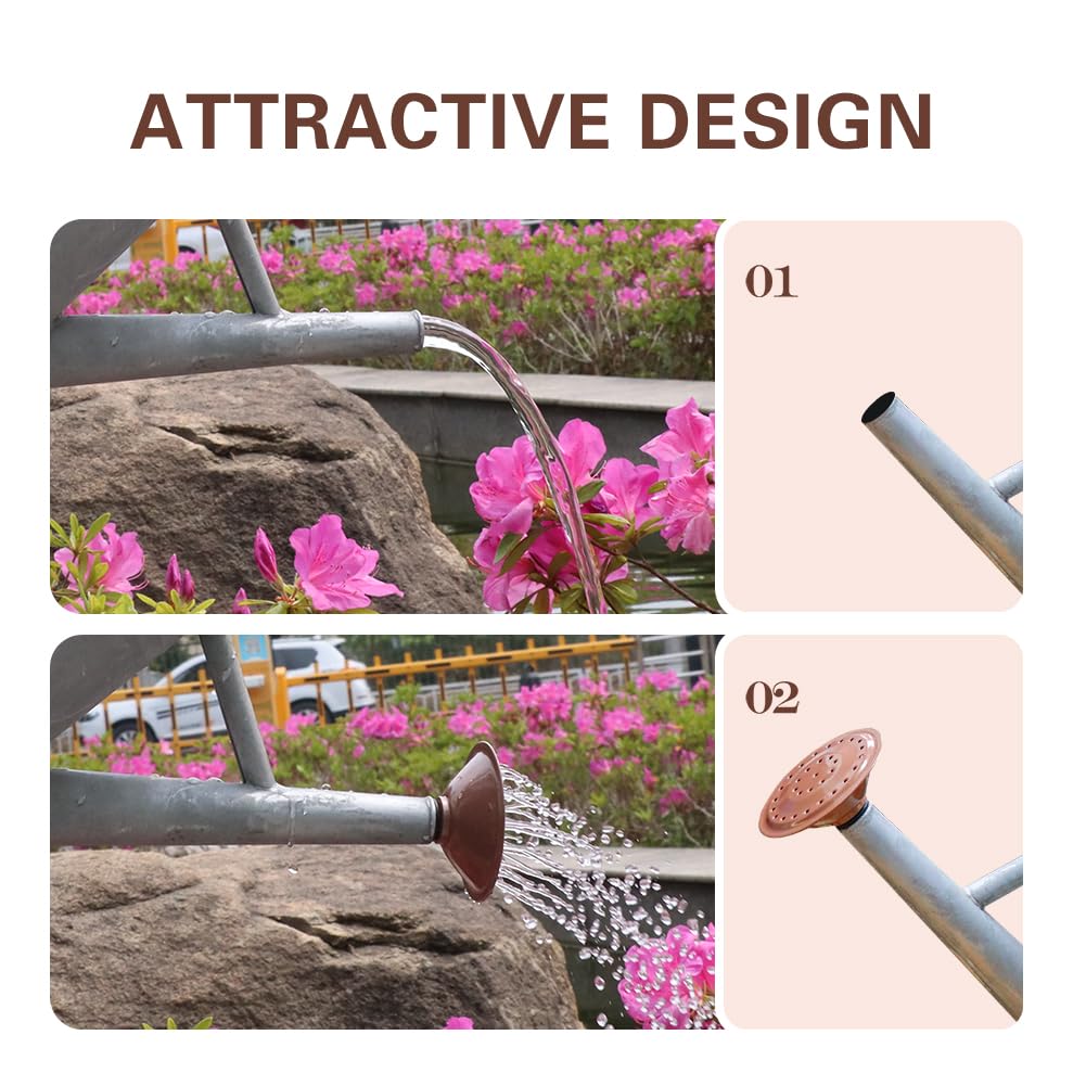 yourjoy Metal Watering Can on patio setting