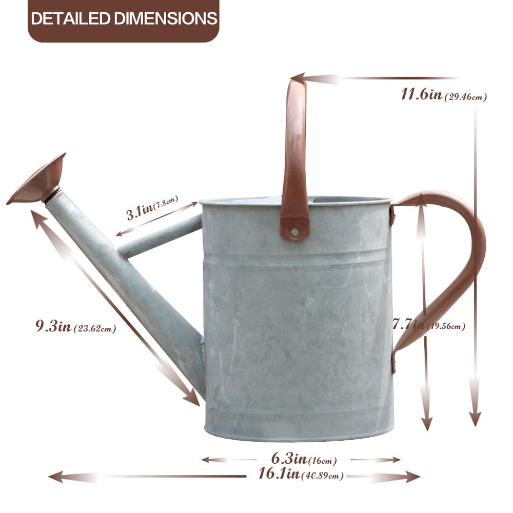 yourjoy Metal Watering Can removable spout close-up
