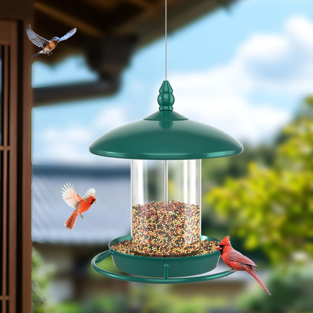 Youvip Bird Feeder showing tool-free detachable design