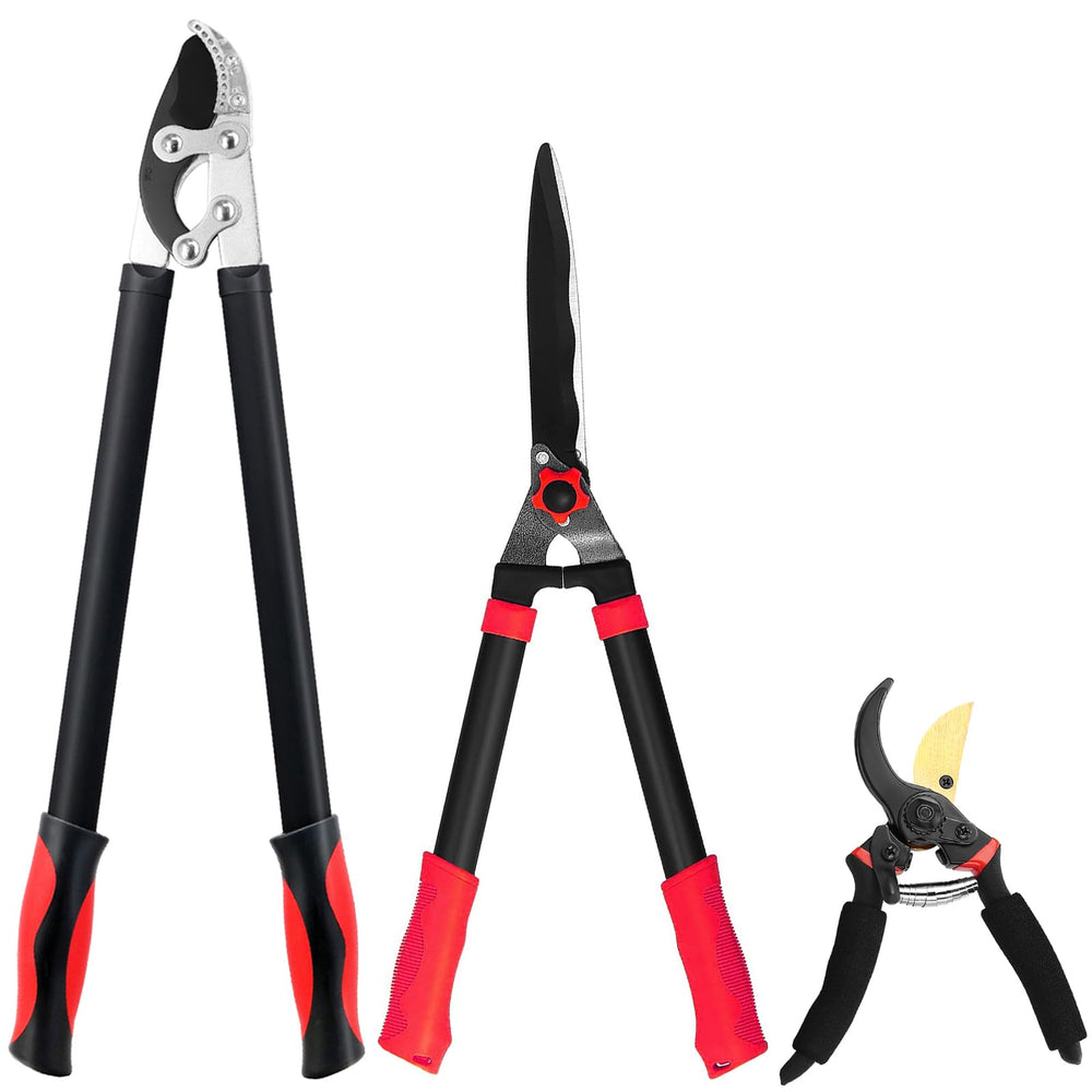 YRTSH 3-piece lopper, hedge shear and pruner set