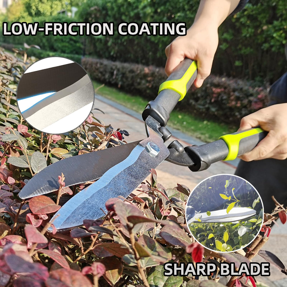 YRTSH Hedge Clippers alloy steel blade close-up