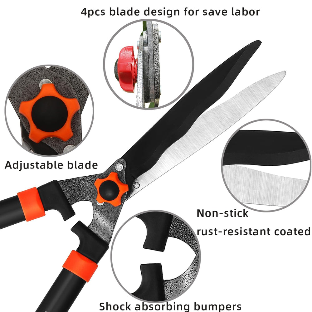 YRTSH pruning shears with branches in background
