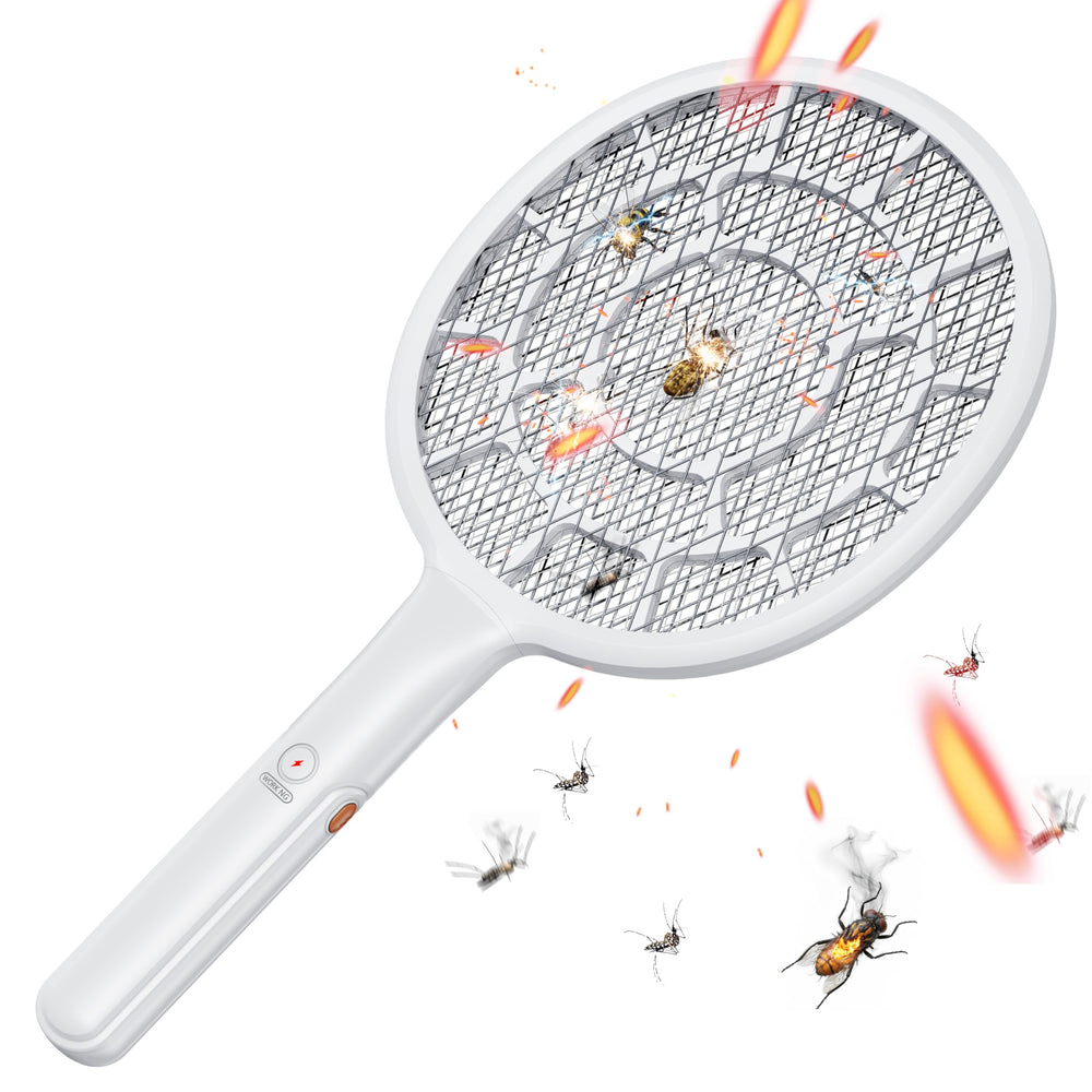 YsChois Electric Fly Swatter front view with 8.6-inch head