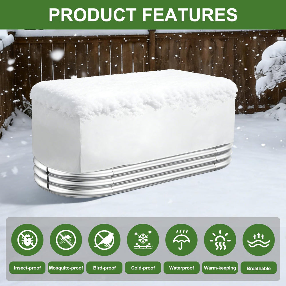 YTJ plant cover protecting flowers from frost