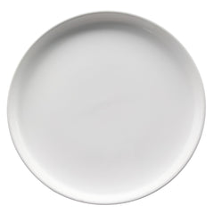 Yukfona Ceramic Plant Saucer Tray 8 Inch White front view