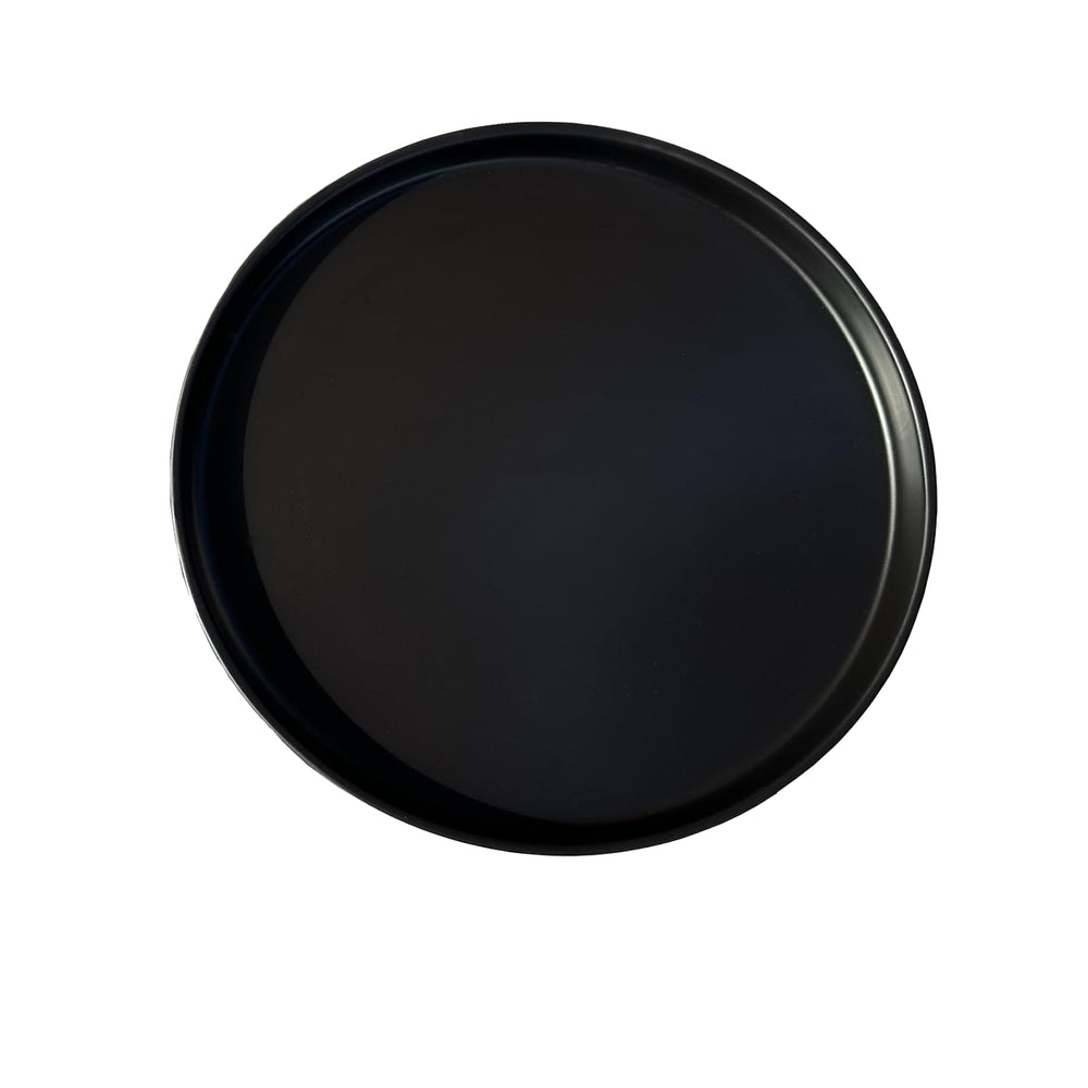 Yukfona Ceramic Plant Saucer Tray on a wooden table