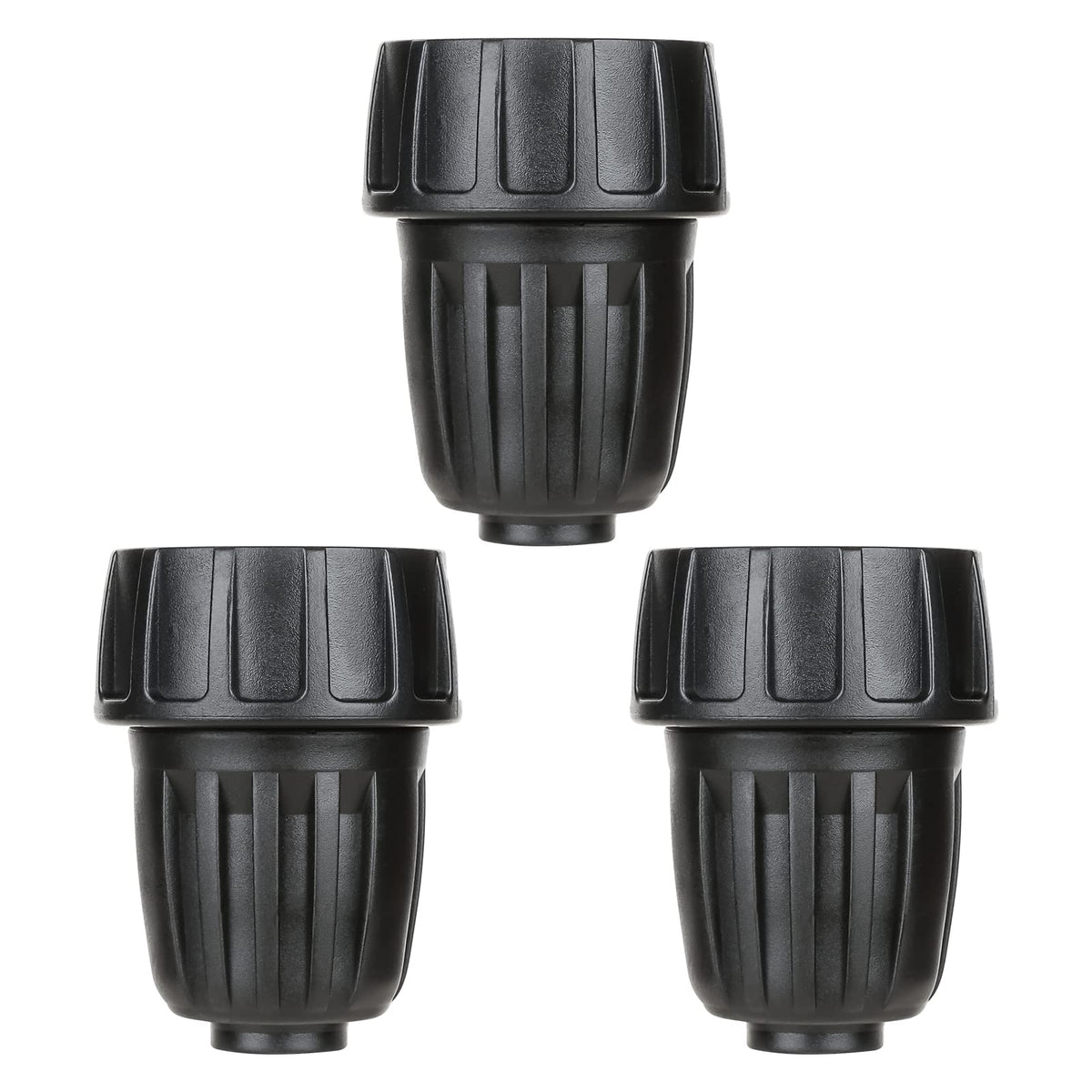 Yulaiyoen 1/2 Inch Drip Irrigation Tubing Faucet Adapter front view