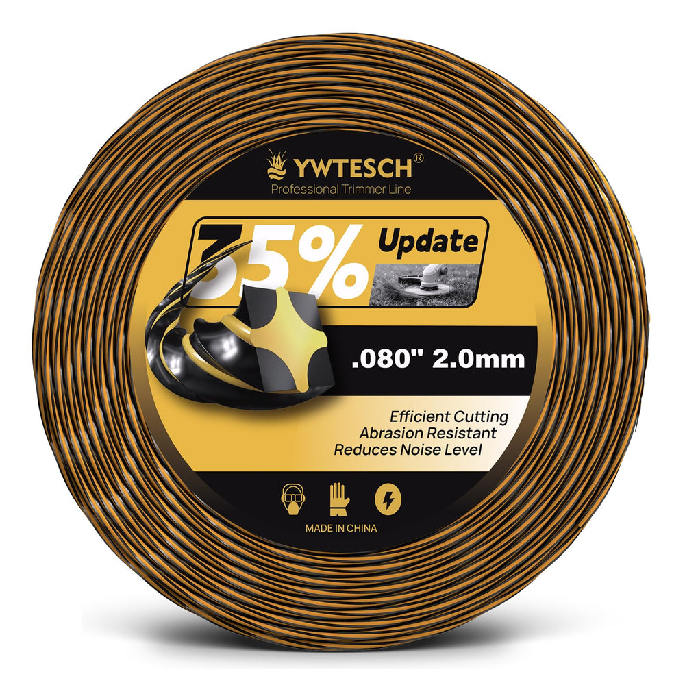YWTESCH DWO1DT802 Weed Eater String 0.080 inch front view