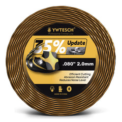 YWTESCH DWO1DT802 Weed Eater String 0.080 inch front view