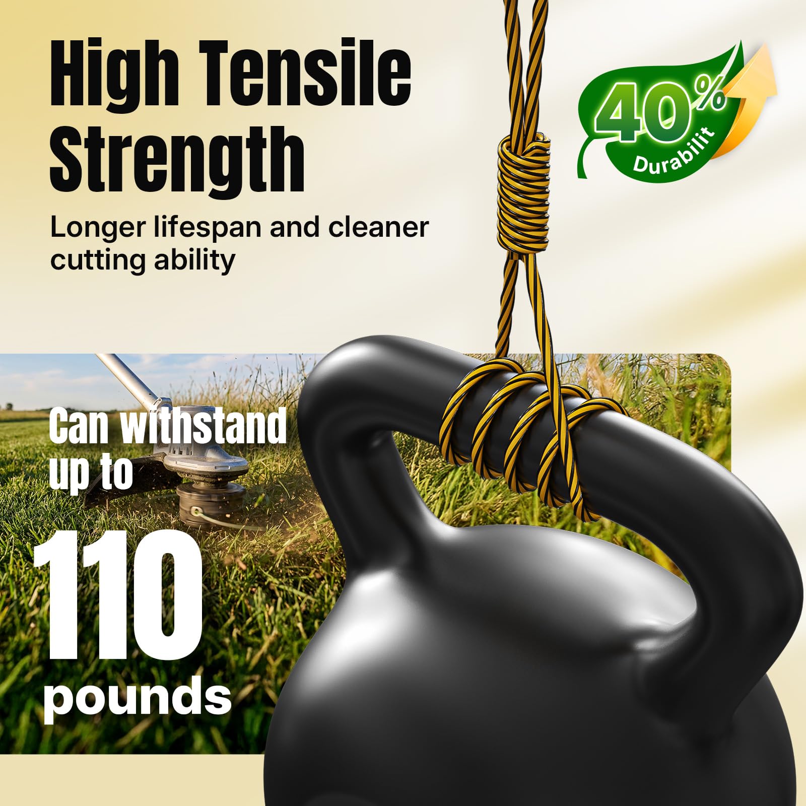 YWTESCH DWO1DT802 Weed Eater String spool dimensions