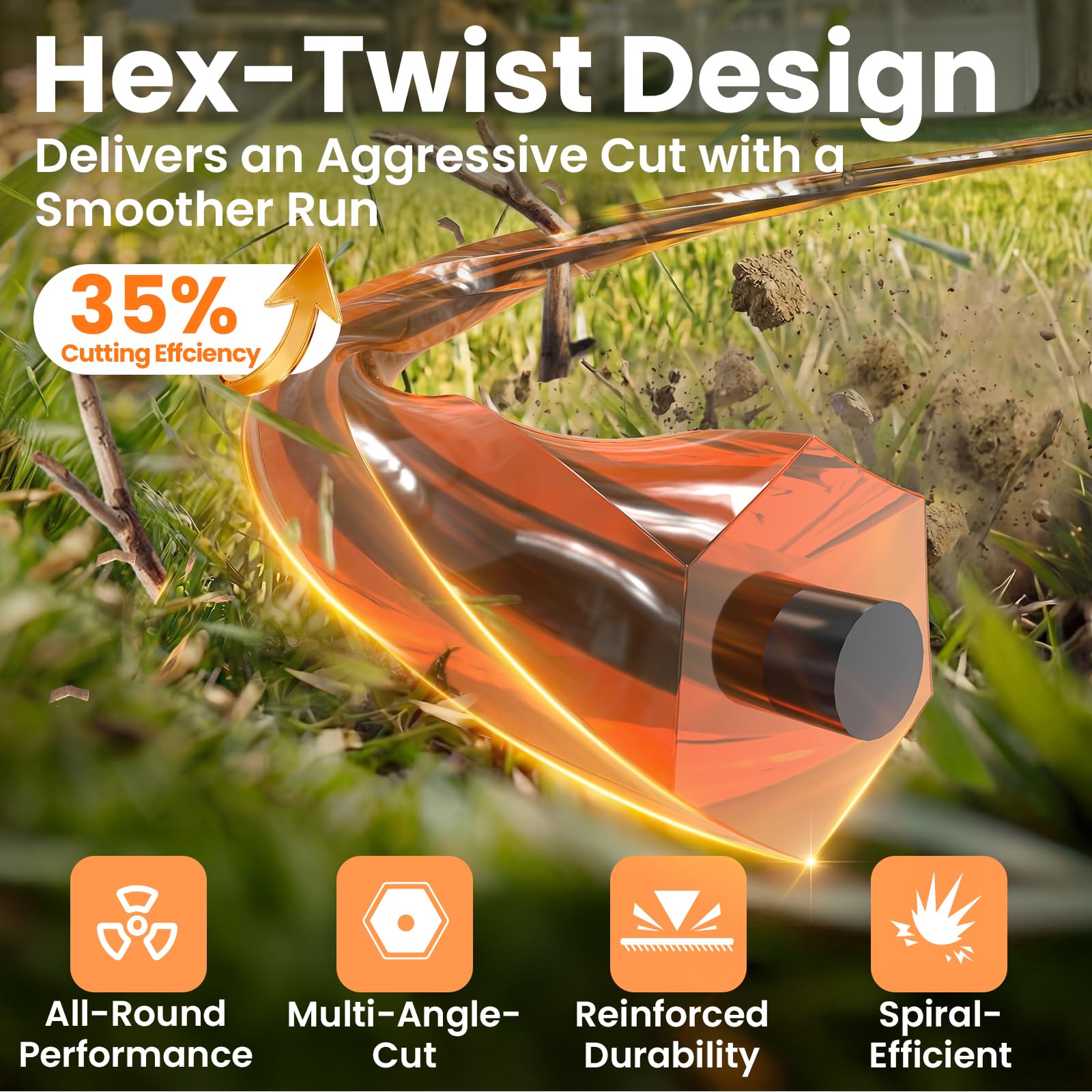 YWTESCH String Trimmer Line spool packaging