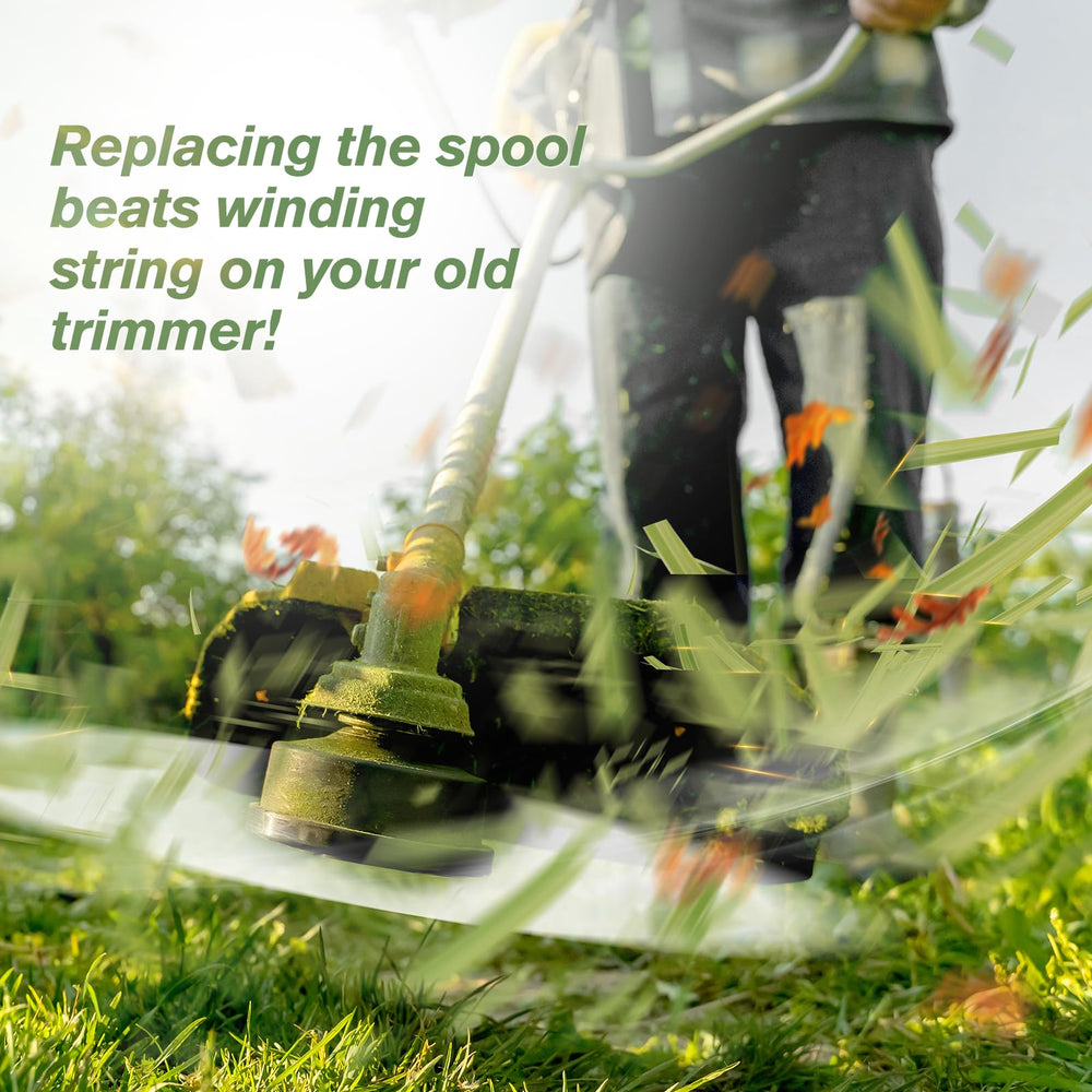 YWTESCH trimmer spool with auto feed feature