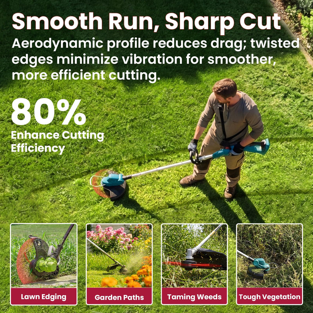 YWTESCH Weed Eater String compatibility with trimmer