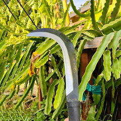 Z & G Billhook Machete in use for brush clearing