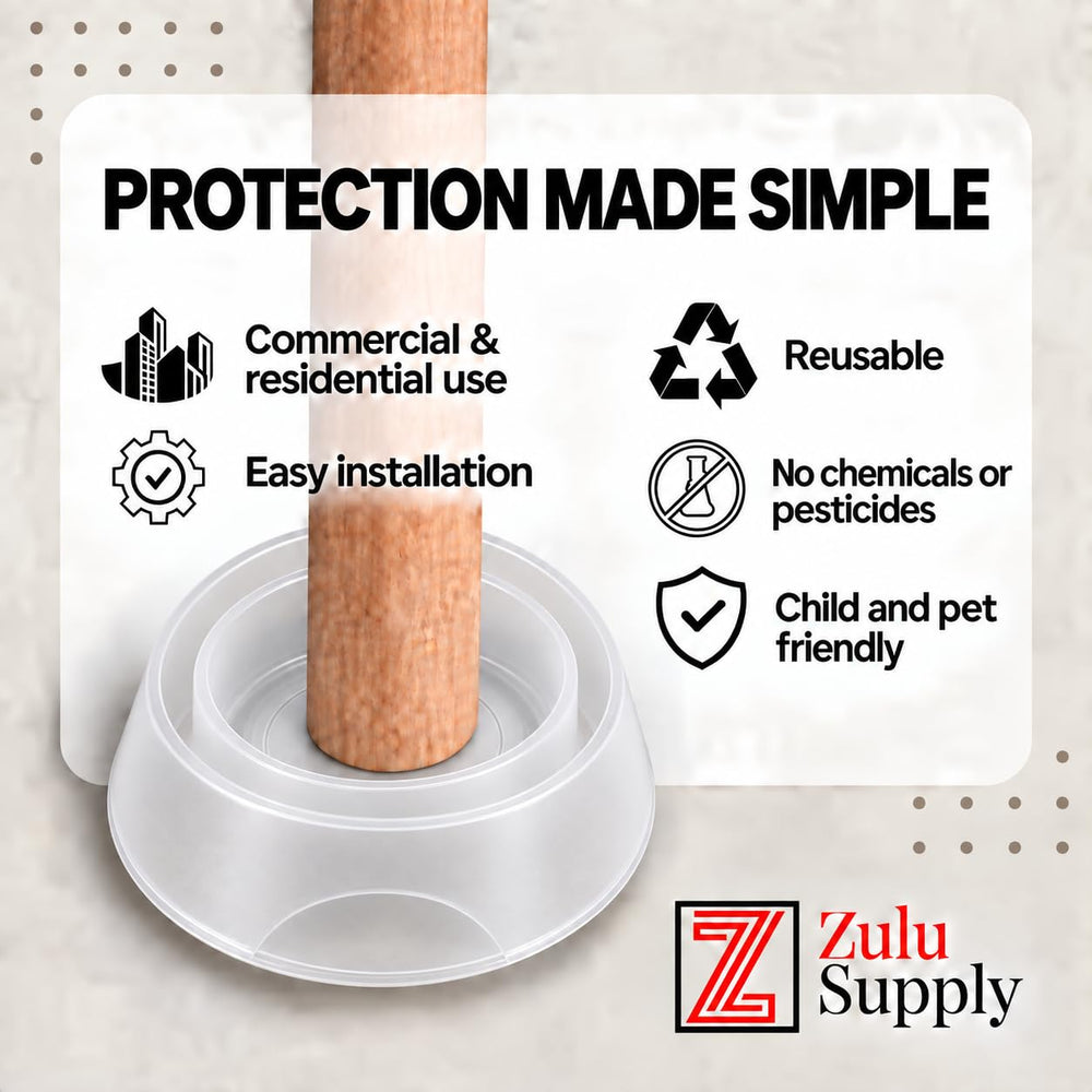 Z Zulu Supply Bed Bug Interceptors close-up view