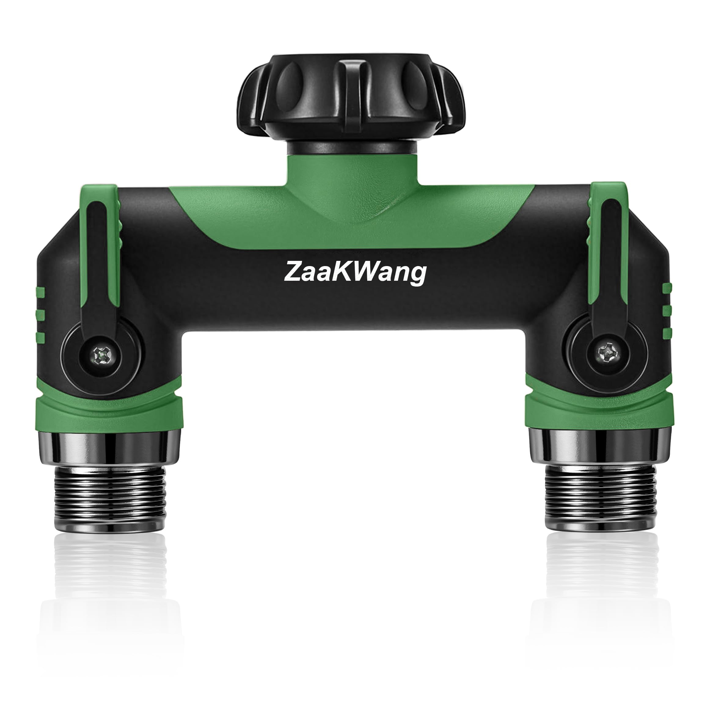 ZaakWang Garden Hose Splitter 2 Way front view