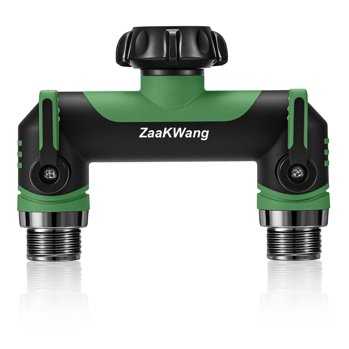 ZaakWang Garden Hose Splitter 2 Way front view