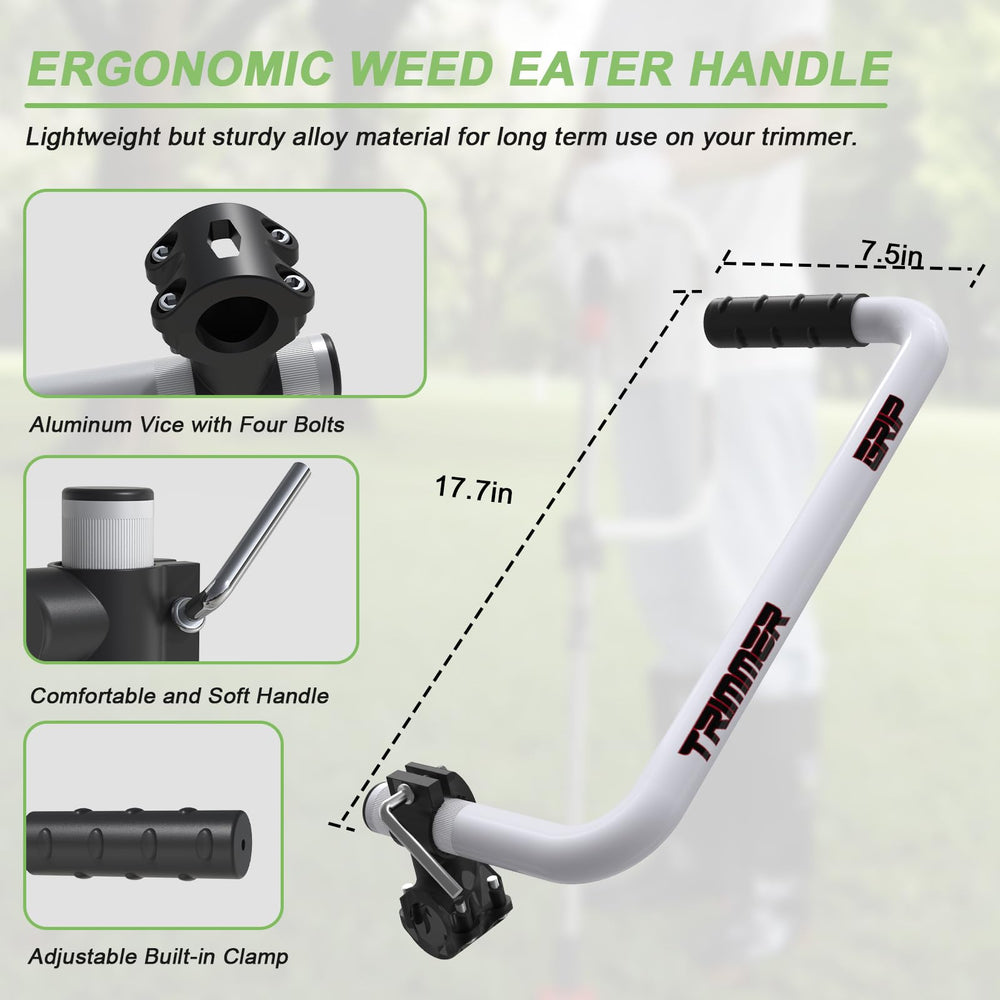 zamazi ergonomic trimmer grip handle side view