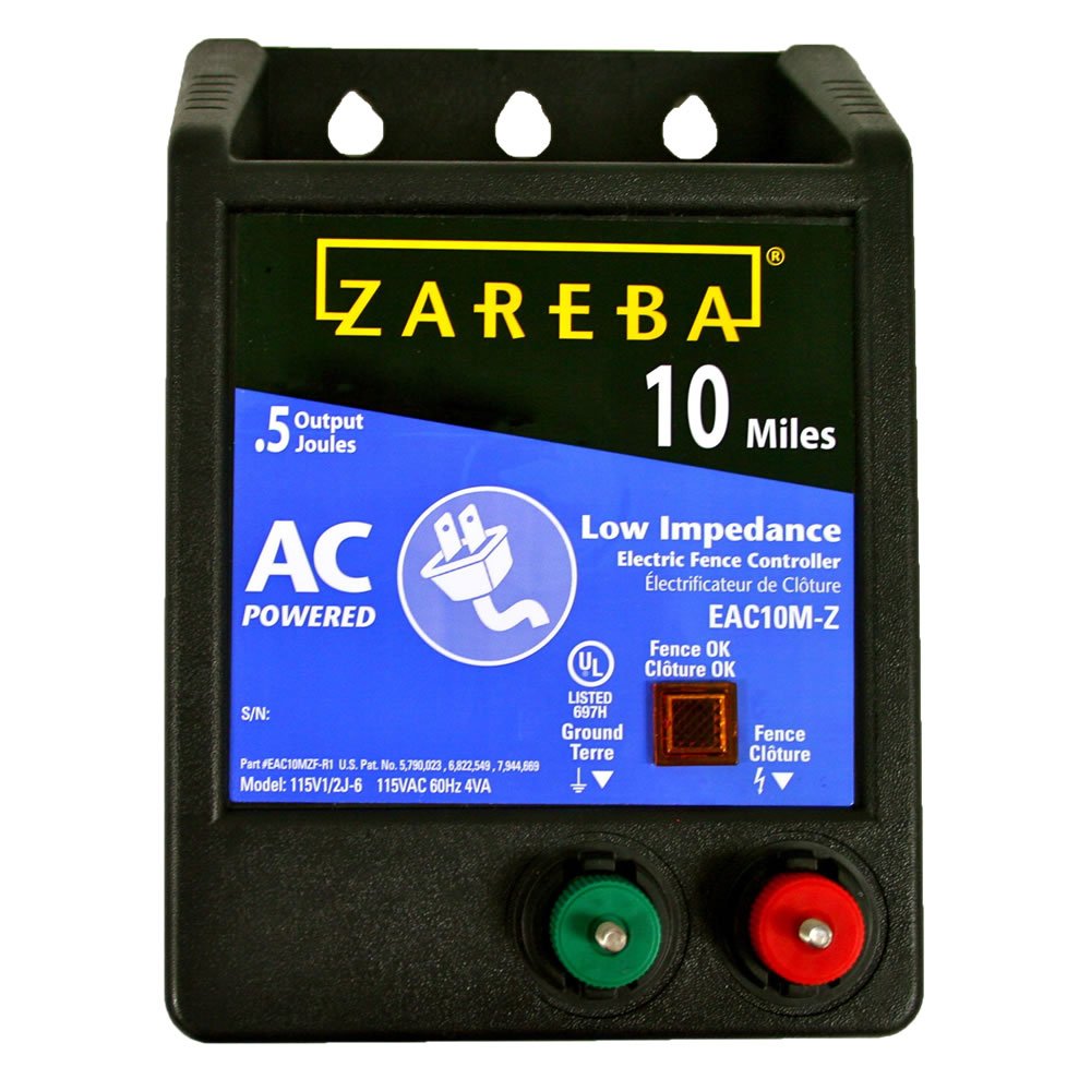 Zareba 10 Mile Electric Fence Charger front view