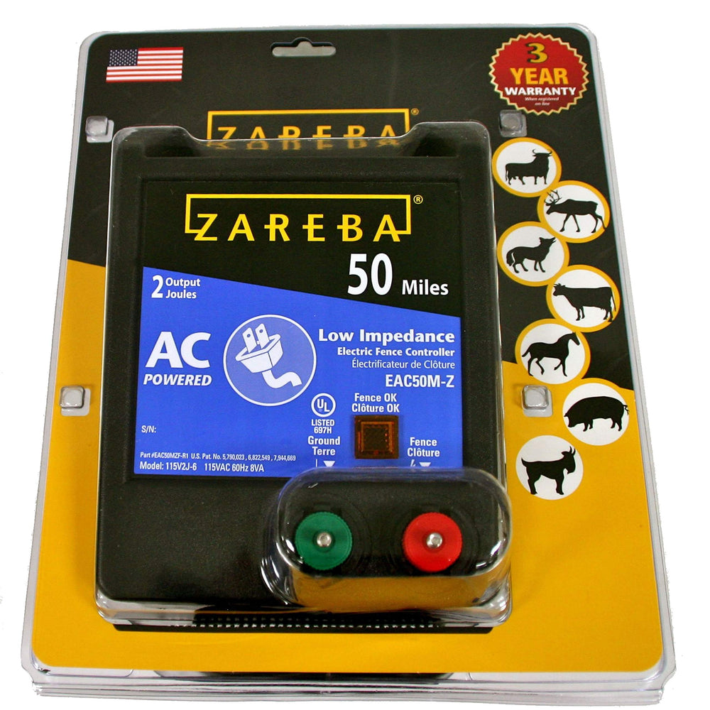 Zareba Electric Fence Charger side view