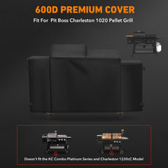 ZBXFCSH Grill Cover with waterproof seam detail