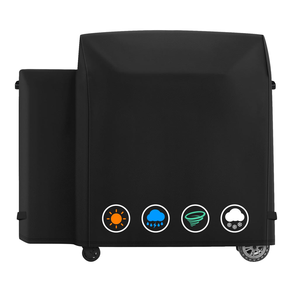 ZBXFCSH Heavy Duty 600D Polyester Grill Cover front view