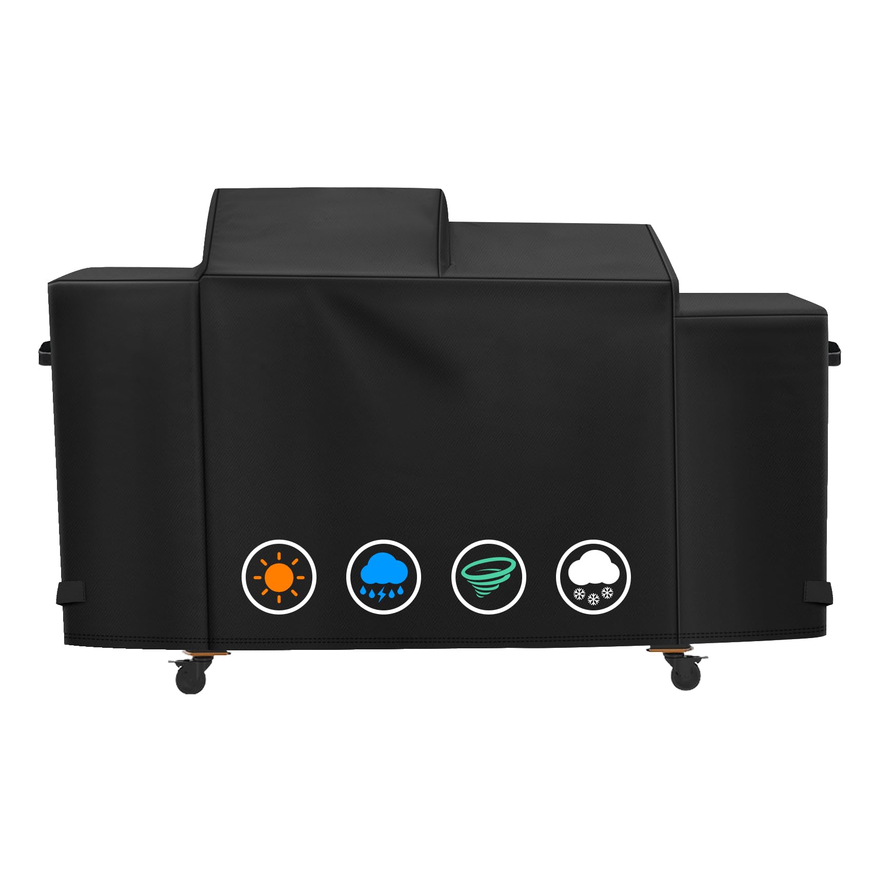 ZBXFCSH Heavy Duty Grill Cover for Pit Boss 1020, front view