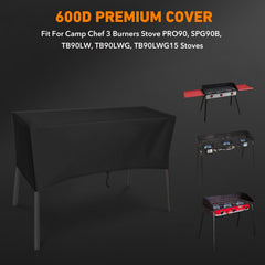 ZBXFCSH patio cover side view showcasing adjustable drawstring