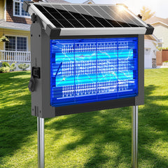 zechuan Solar Bug Zapper outdoor view with solar panel