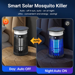 zechuan Solar Bug Zapper with USB-C charging cable