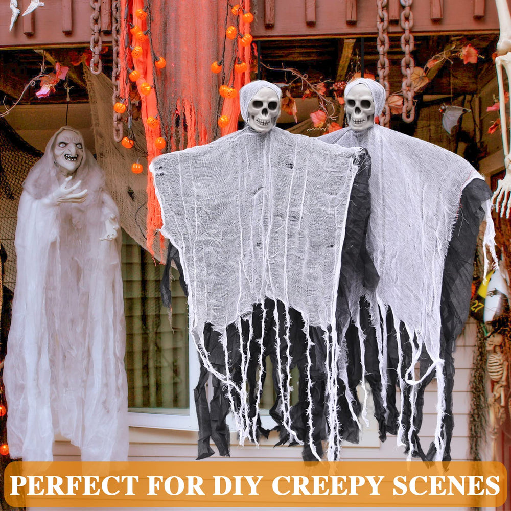 ZeeDix Creepy Cloth cut into shapes for decoration