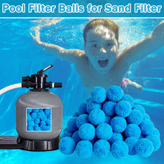 ZeeDix eco-friendly filter balls side view with mesh bag