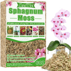 ZeeDix Sphagnum Moss 6 oz front view