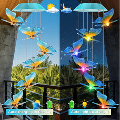 Zeiliuled Solar Wind Chimes packaging