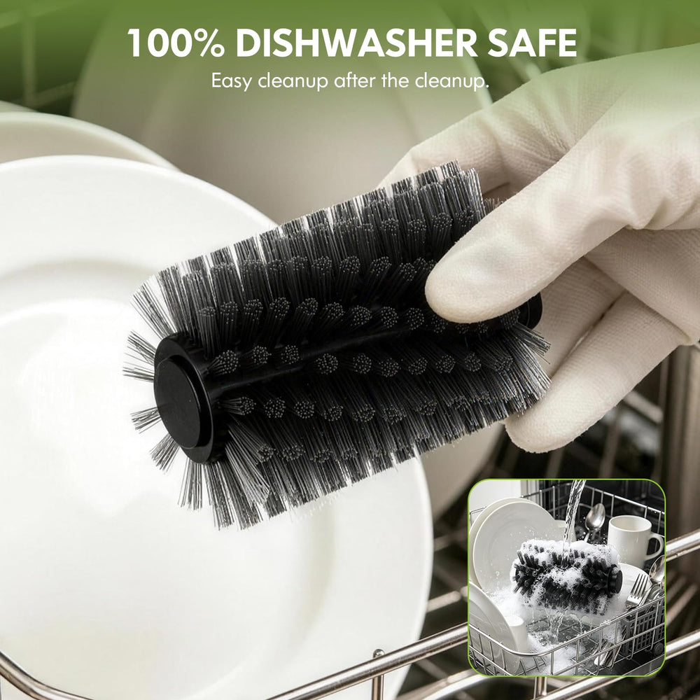 Zeltor Grill Brush in outdoor setting