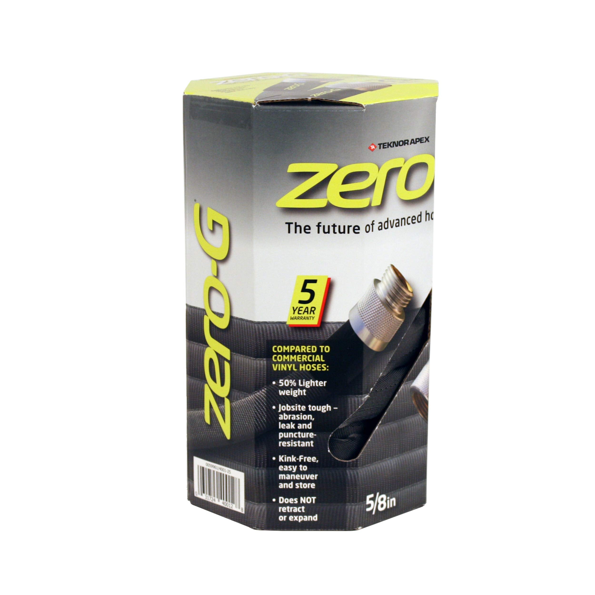 zero-G garden hose 25ft black colour with g-force cover