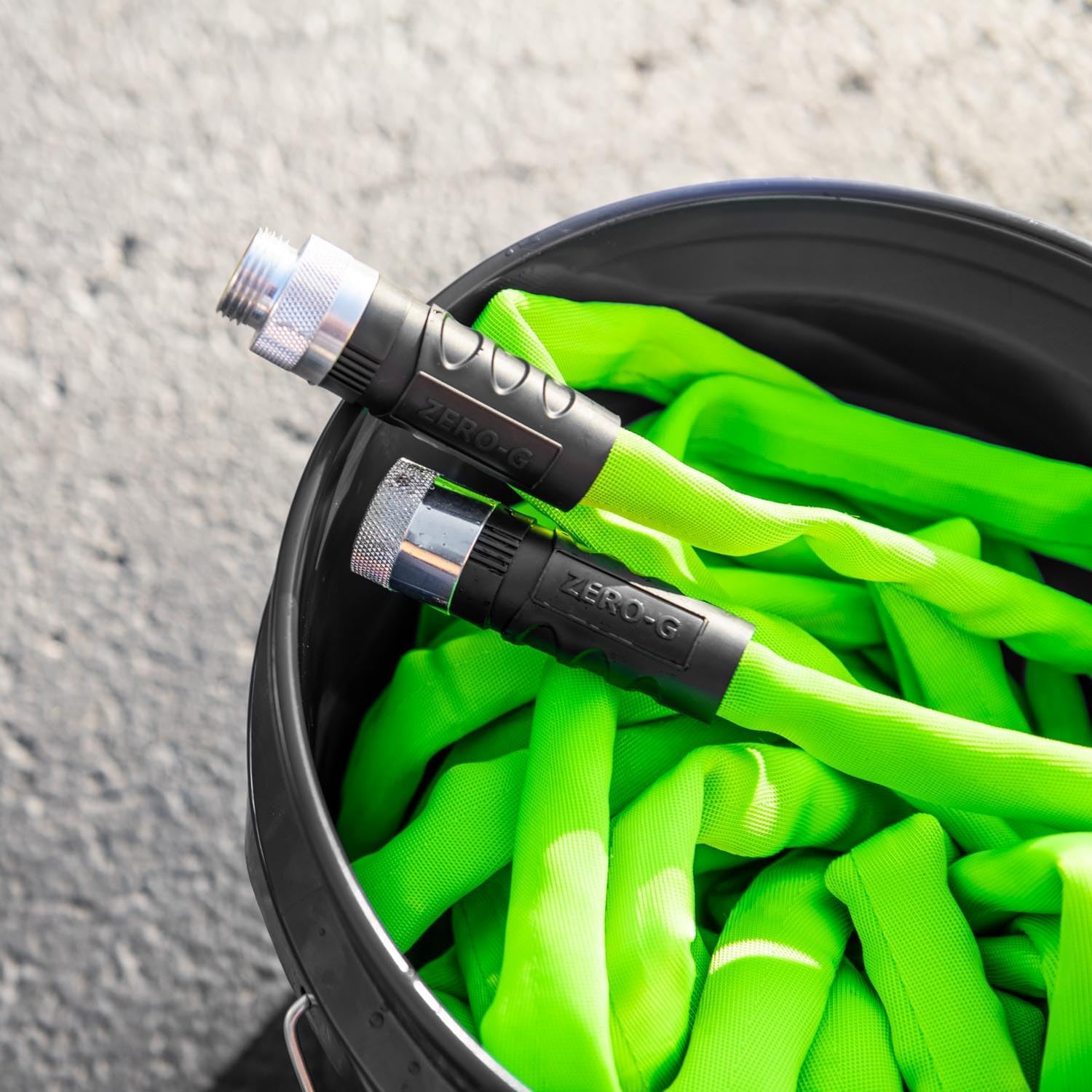 zero-G Garden Hose ergonomic coupling close-up