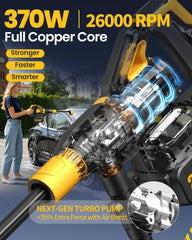 ZestZenith Cordless Pressure Washer showing 23FT high-elastic hose