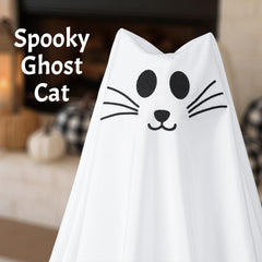 Zesua outdoor Halloween decor with remote control for lights